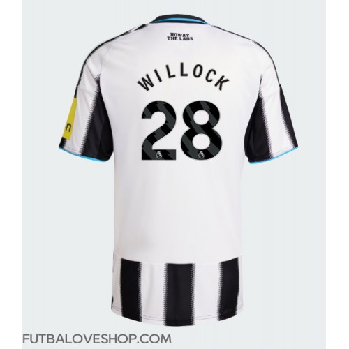 Dres Newcastle United Joe Willock #28 Domáci 2025-26 Krátky Rukáv